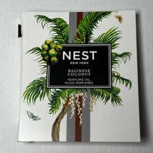 🎁 One Sample of NEST FRAGRANCES Balinese Coconut Perfume Oil (1.5 mL Sample)